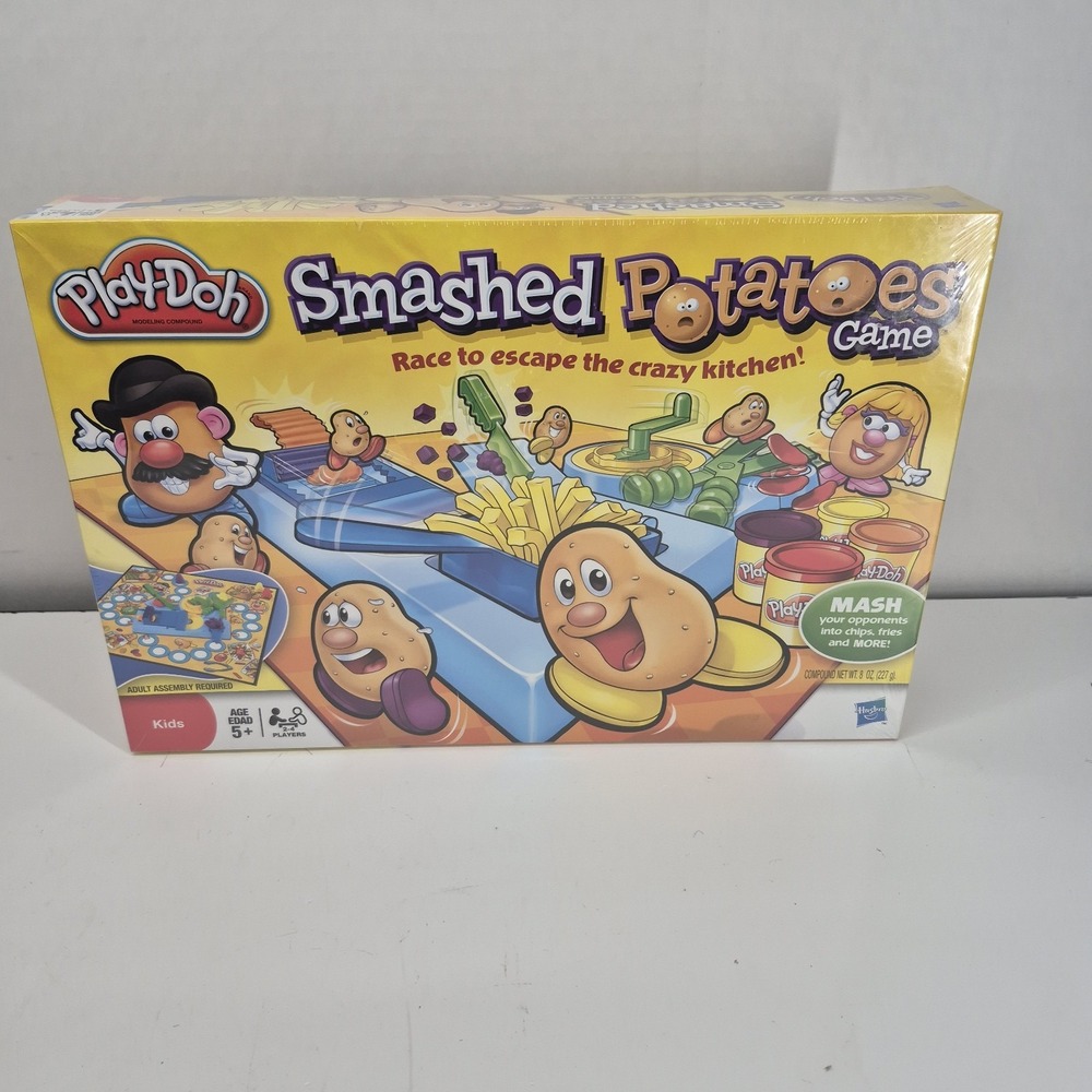 New Sealed Play-Doh Smashed Potatoes Game Mr. Potato Head Hasbro